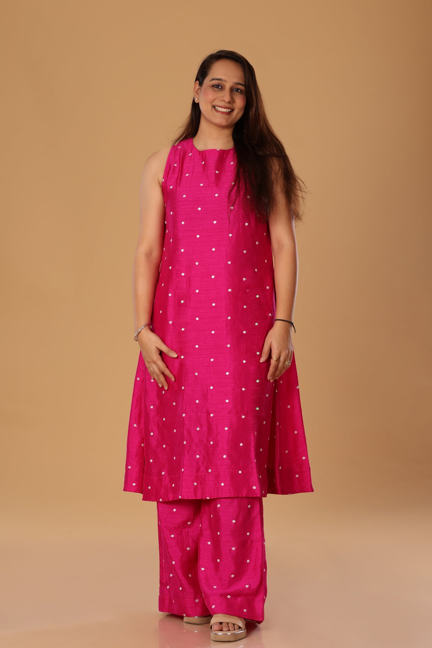 Mother Daughter Duo Set/ Spaghetti Set - Pink