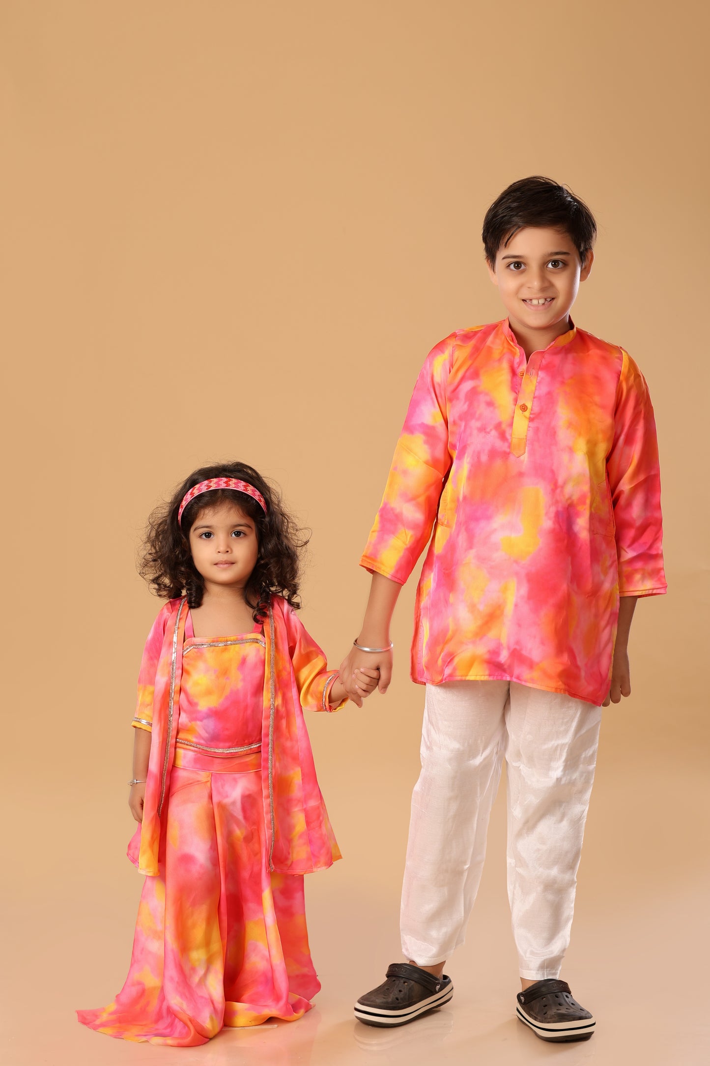 Tie N Dye Twinning Set - Multicolor
