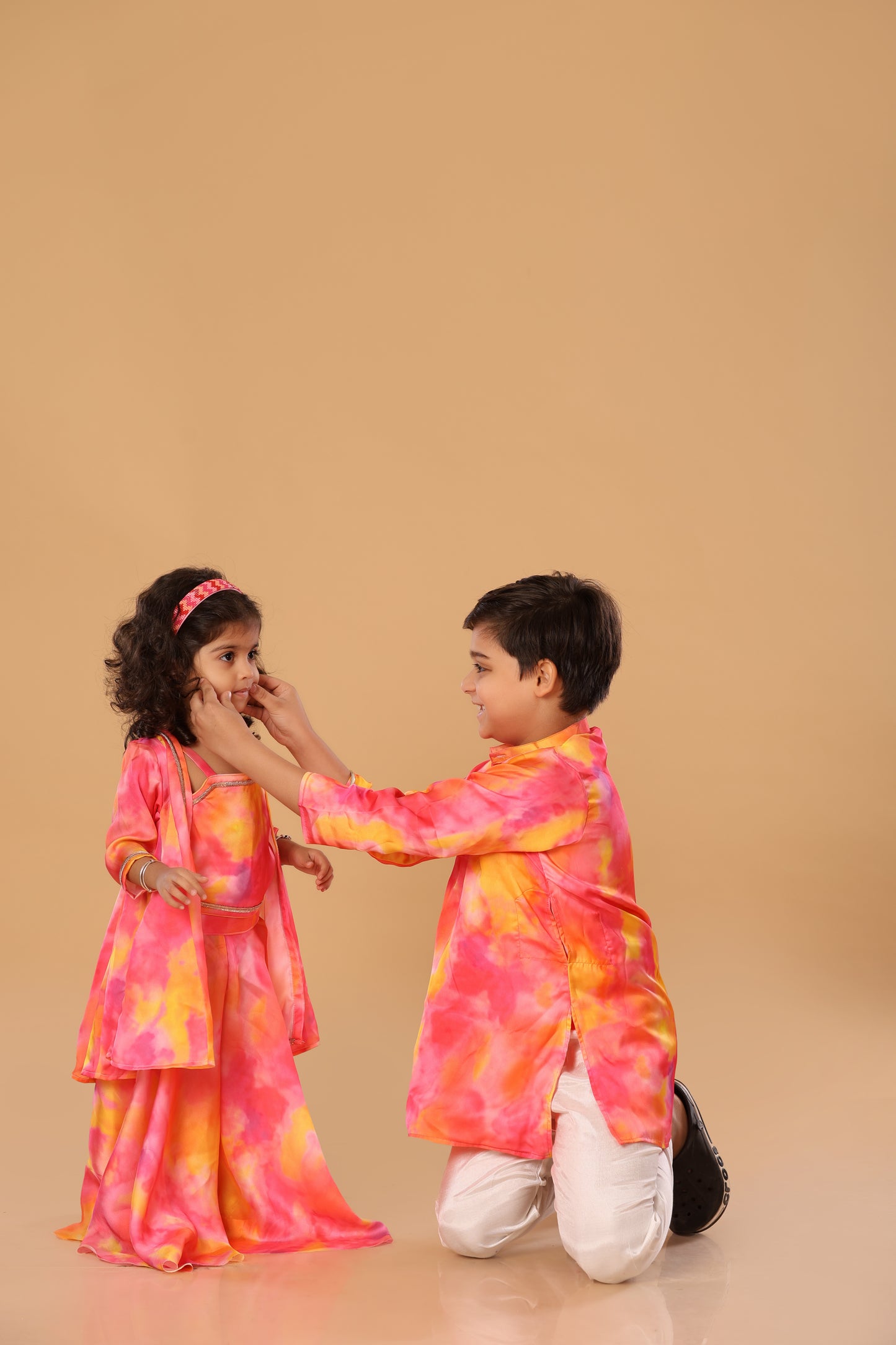 Tie N Dye Twinning Set - Multicolor