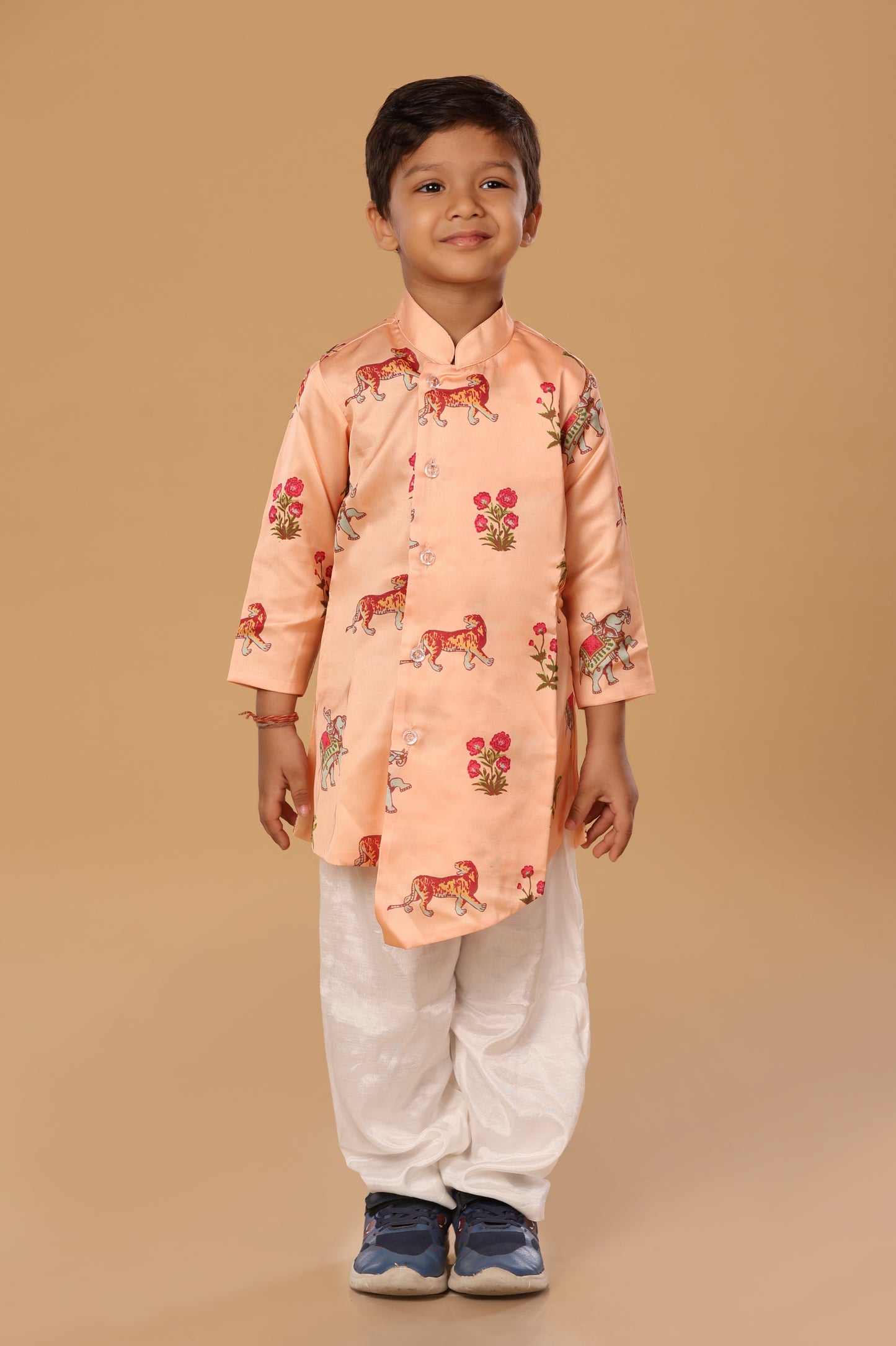 Animal Print Kurta Set