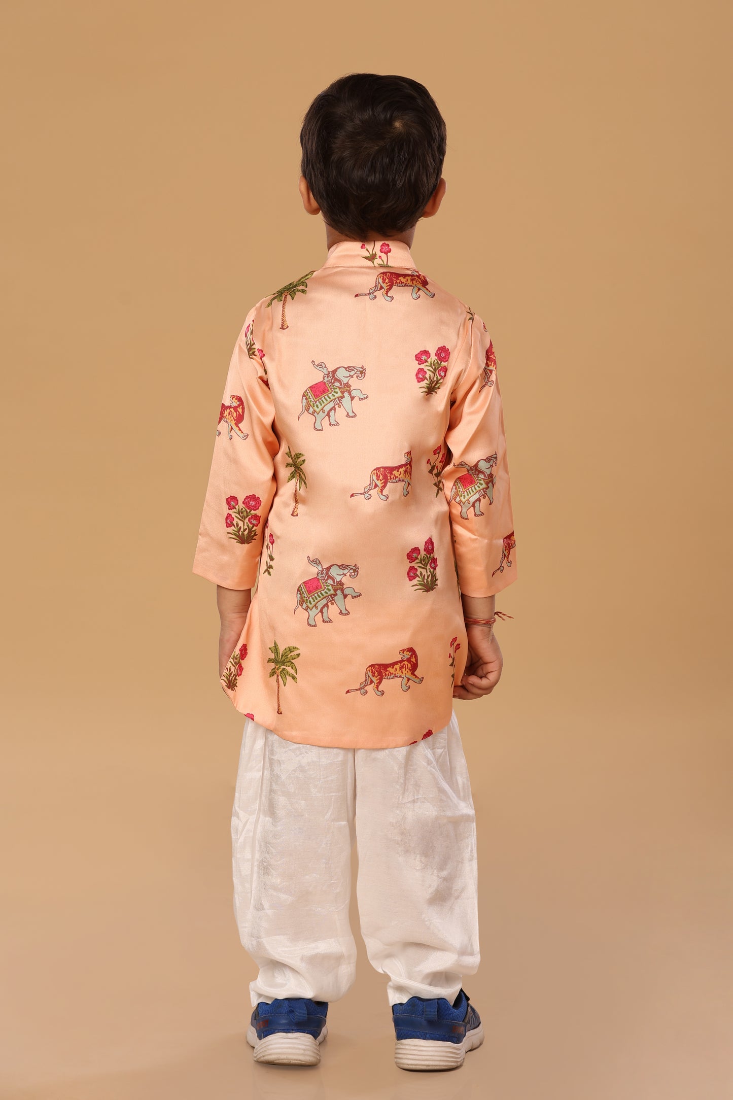 Animal Print Kurta Set