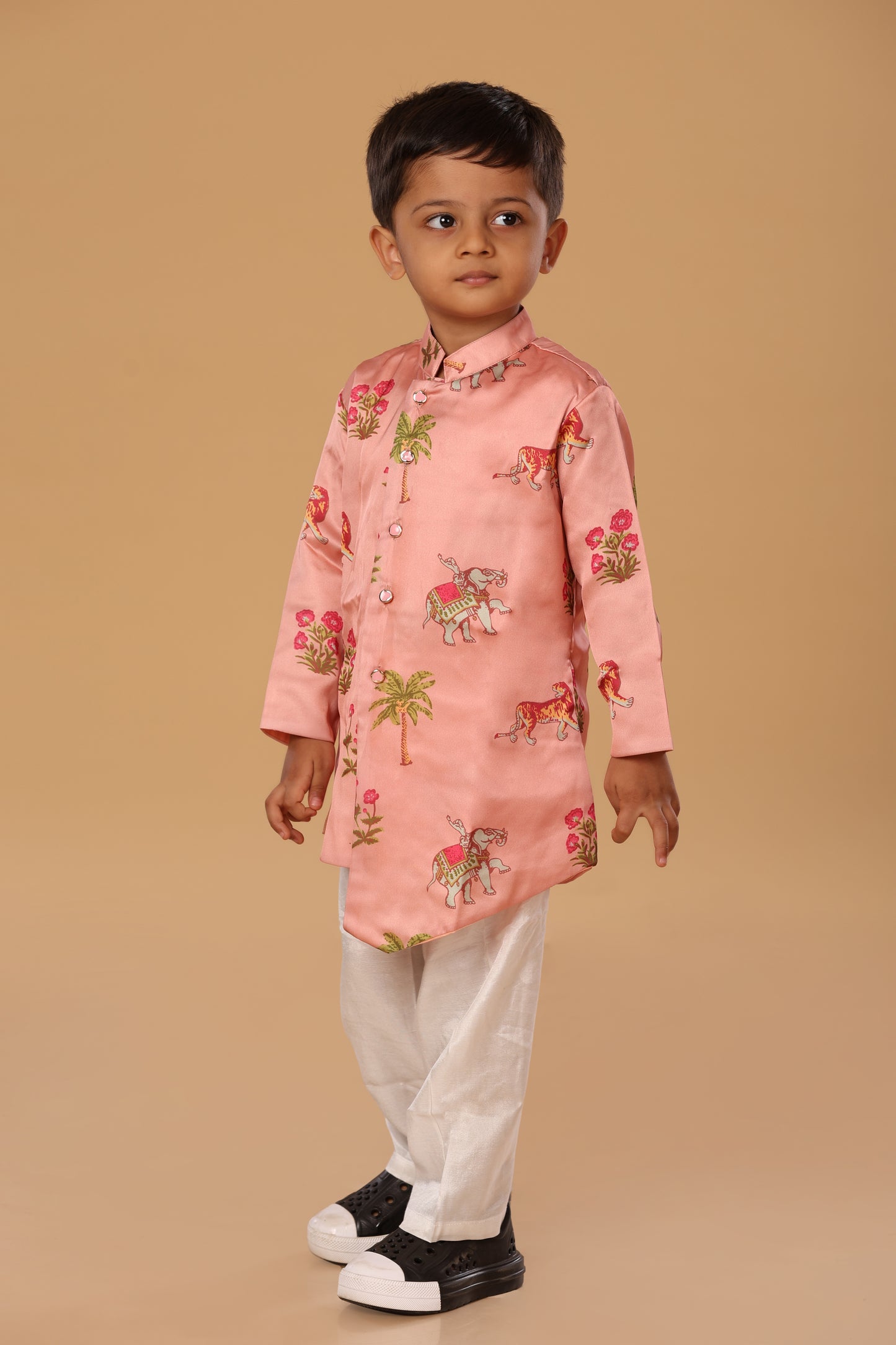 Animal Print Kurta Set