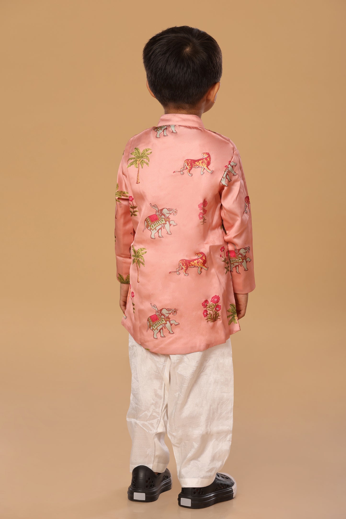 Animal Print Kurta Set