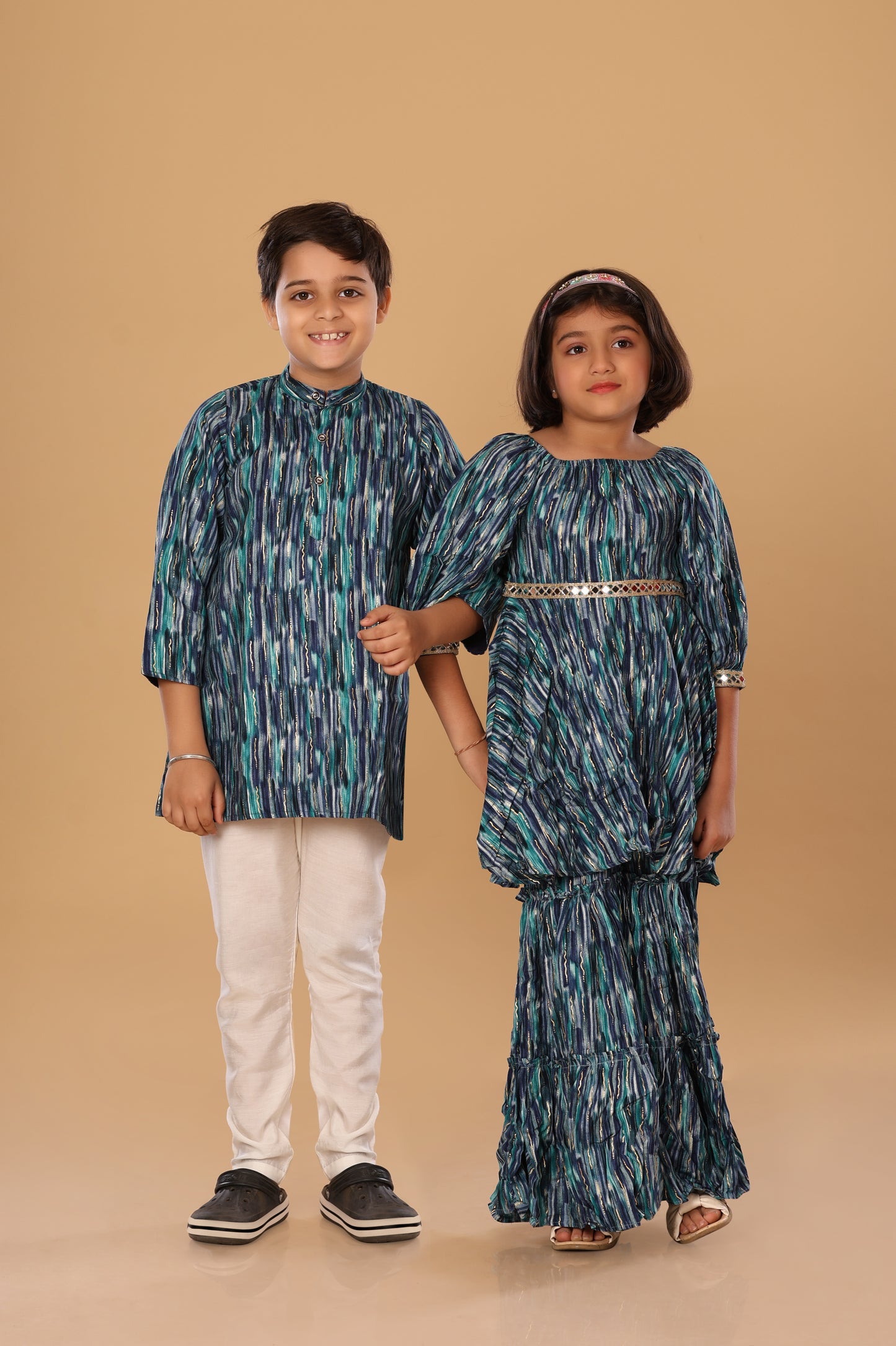 Mixed Foil Twinning Set - Blue