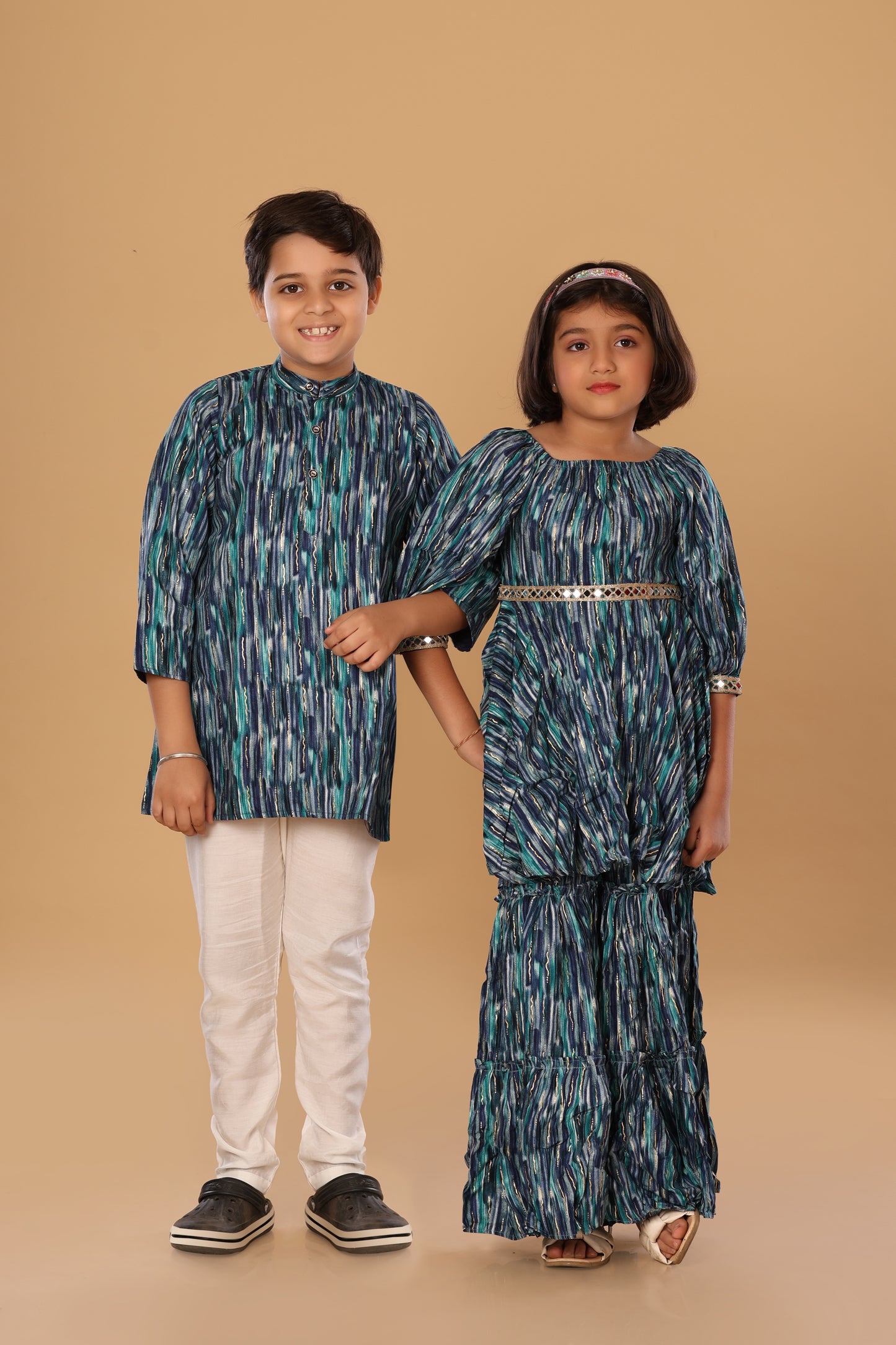 Mixed Foil Twinning Set - Blue