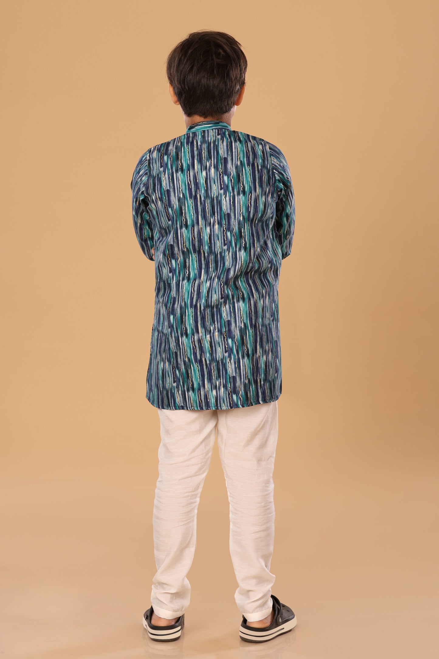 Mixed Foil Kurta Set