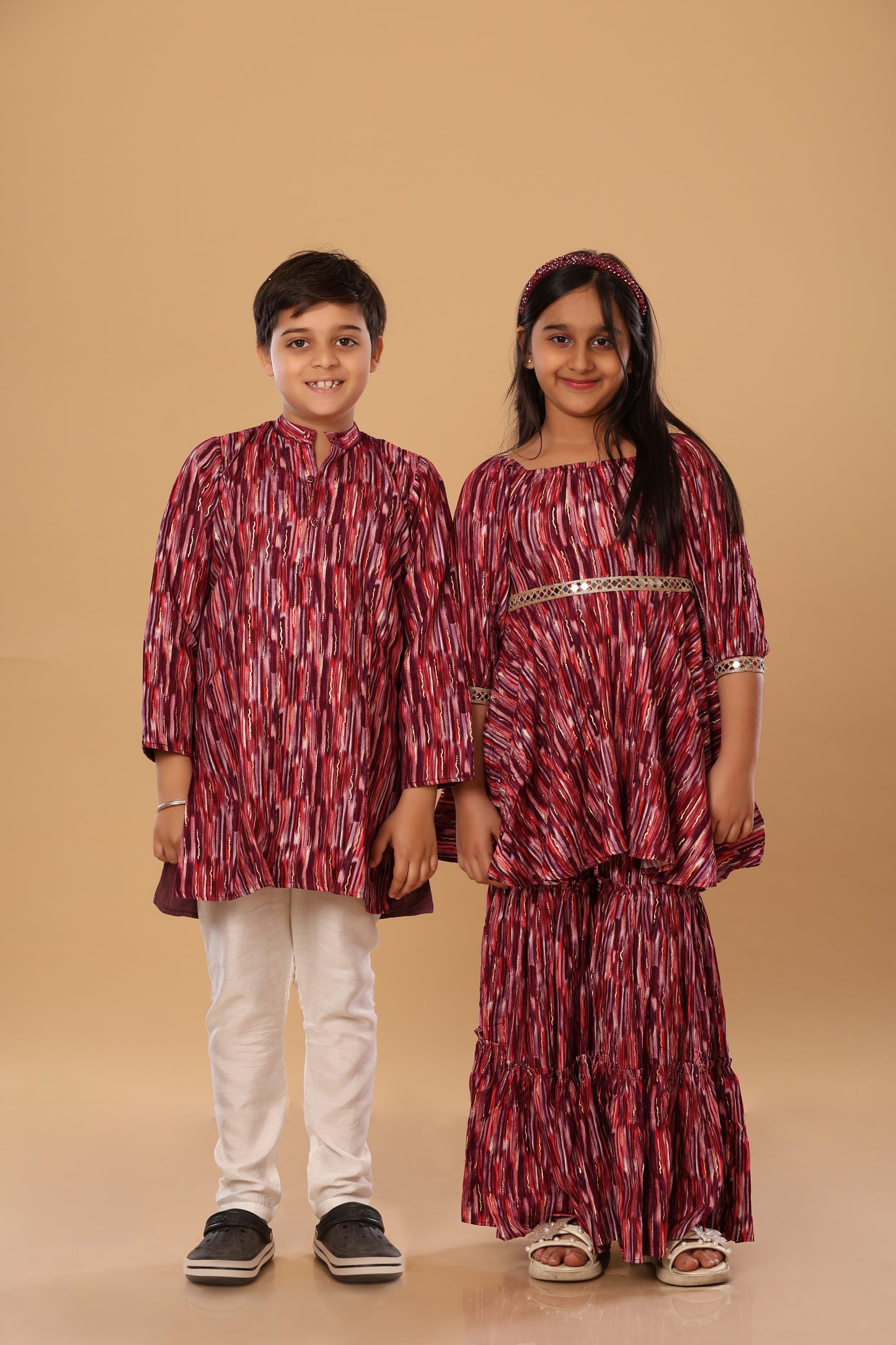 Mixed Foil Twinning Set - Red