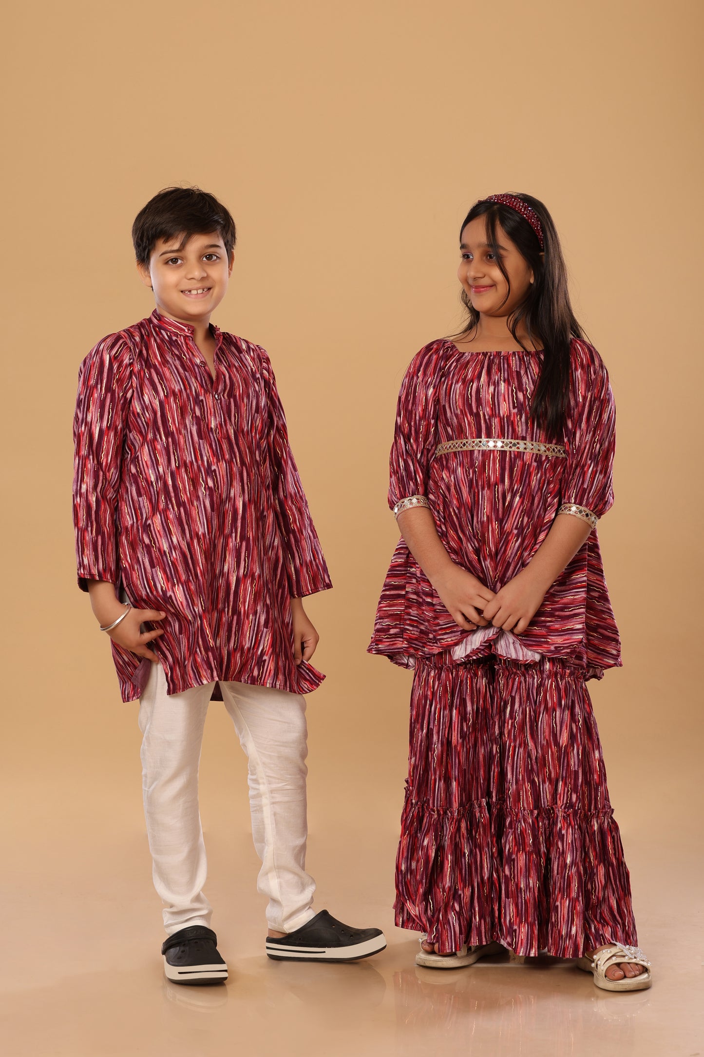 Mixed Foil Twinning Set - Red