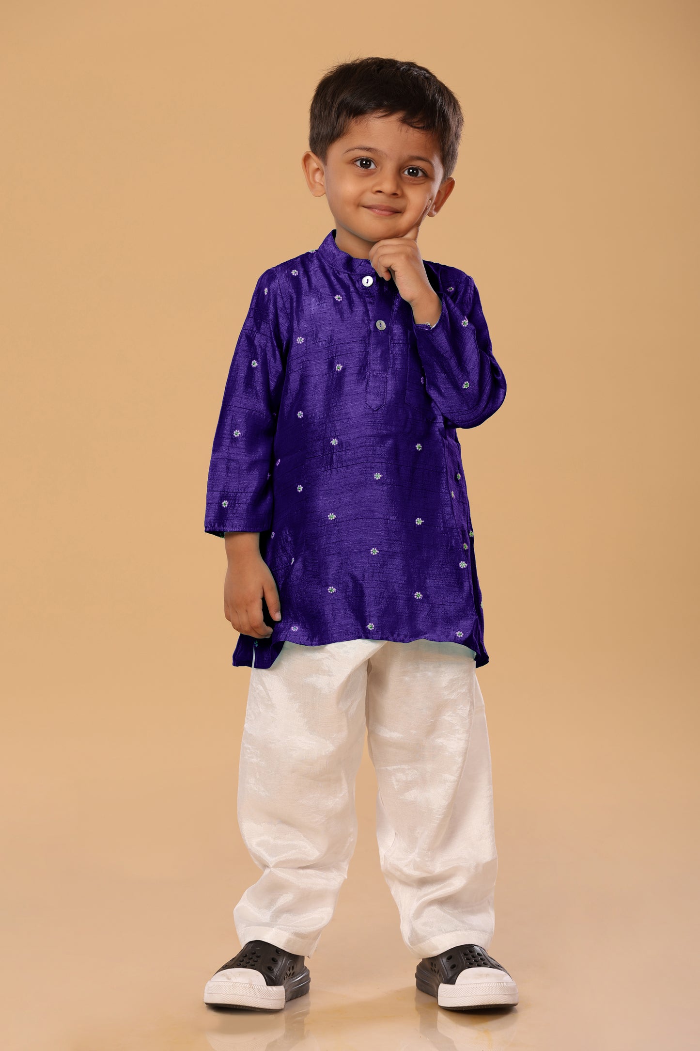 Thread Work Kurta Set