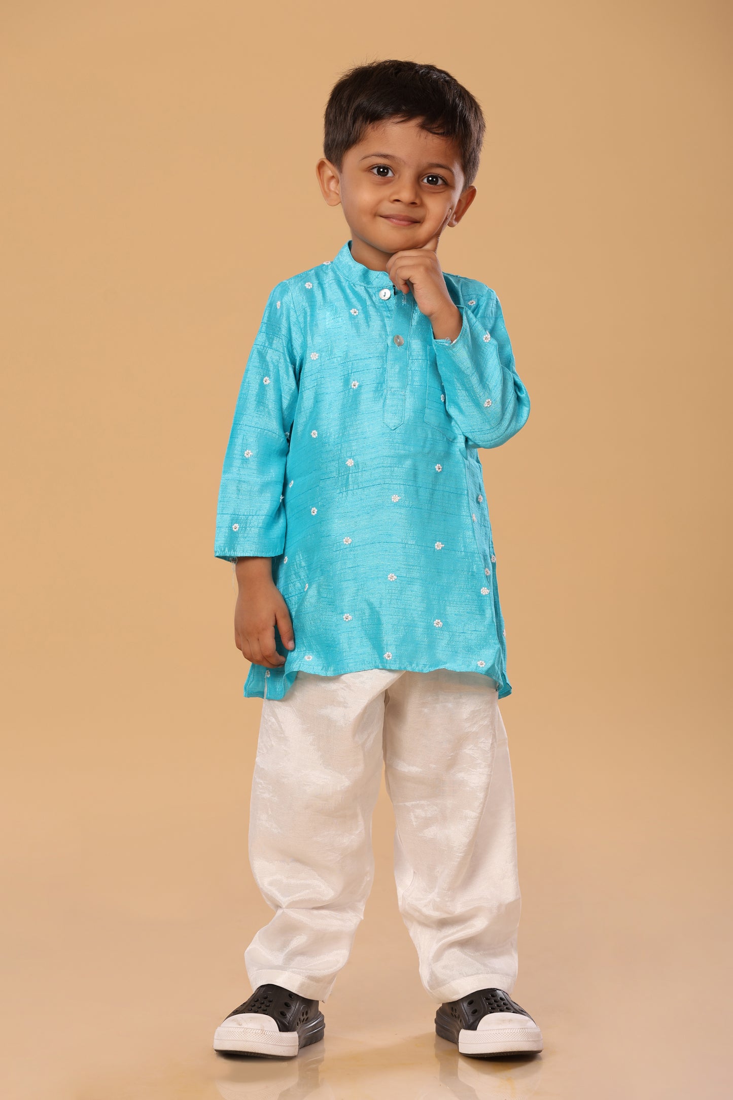 Thread Work Kurta Set