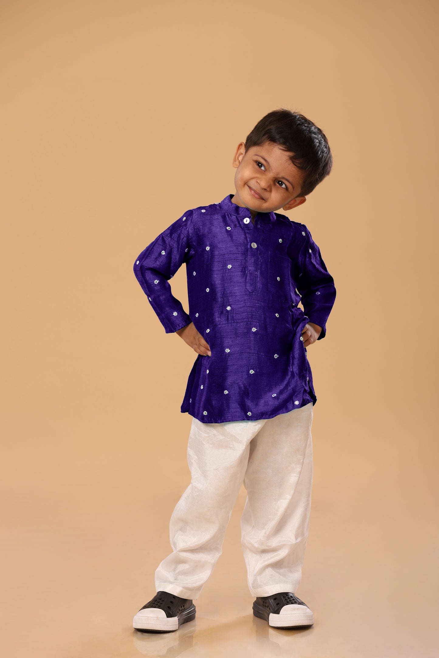 Thread Work Kurta Set
