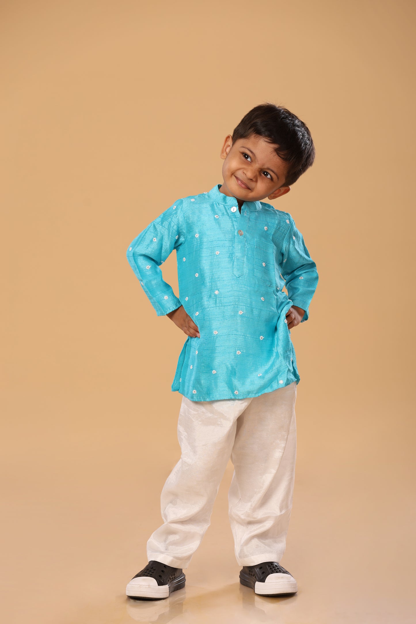 Thread Work Kurta Set