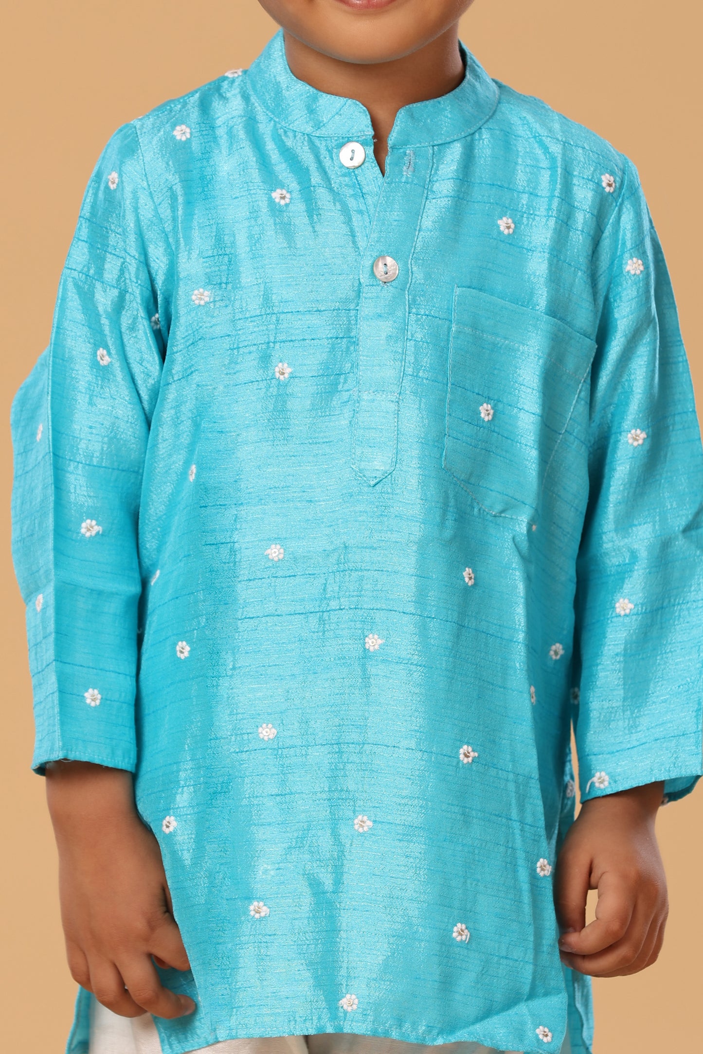 Thread Work Kurta Set