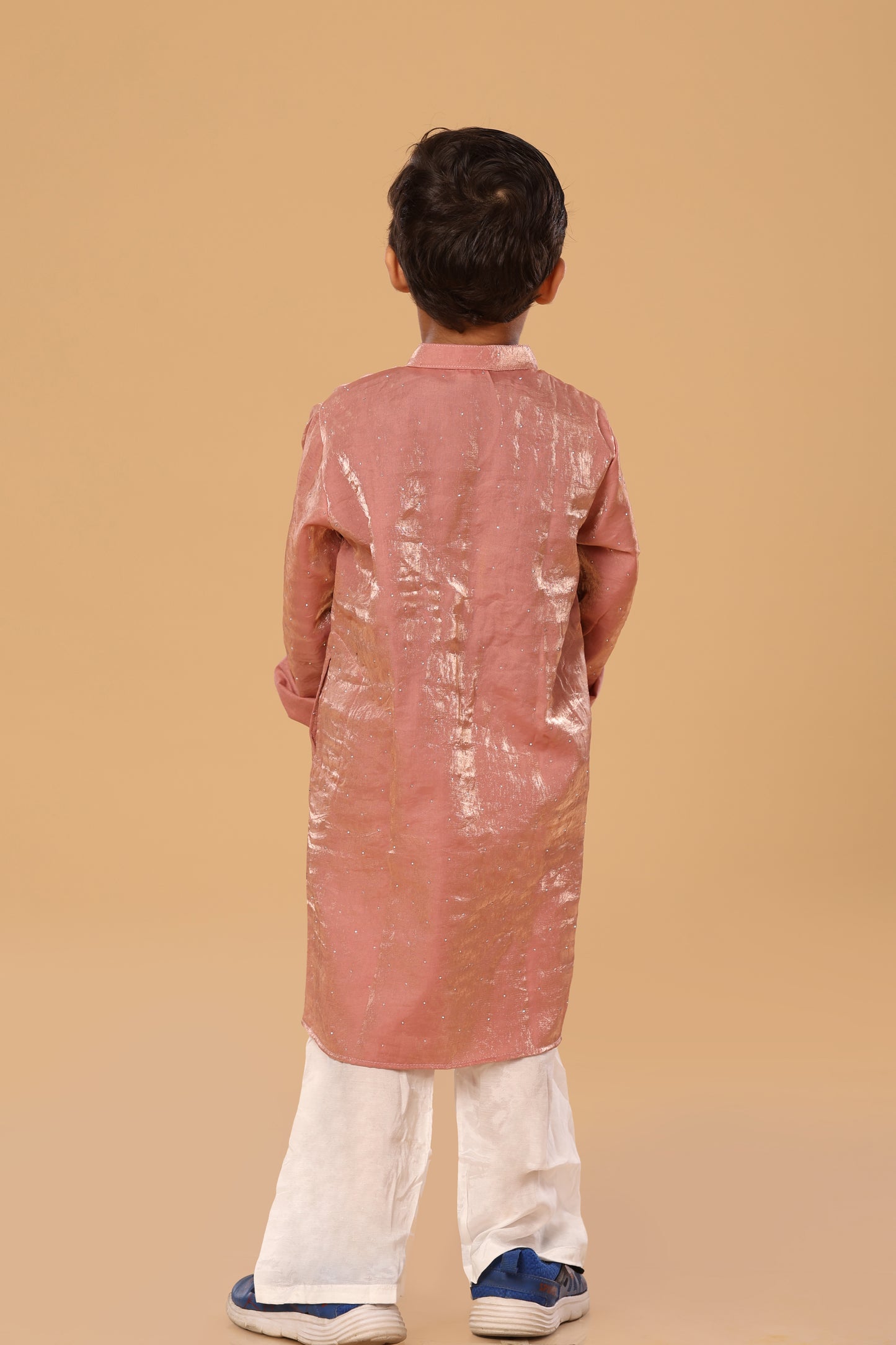 Single Silver Butti Kurta Set