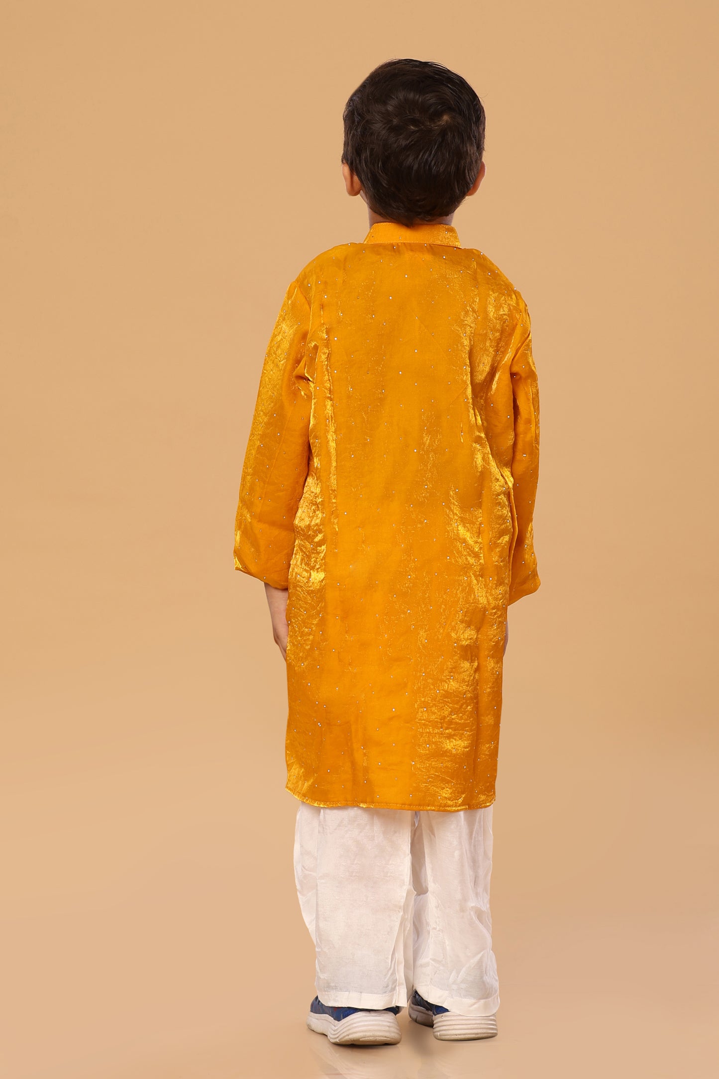 Single Silver Butti Kurta Set