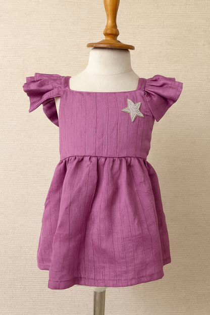 Star HandEmbroidered Dress