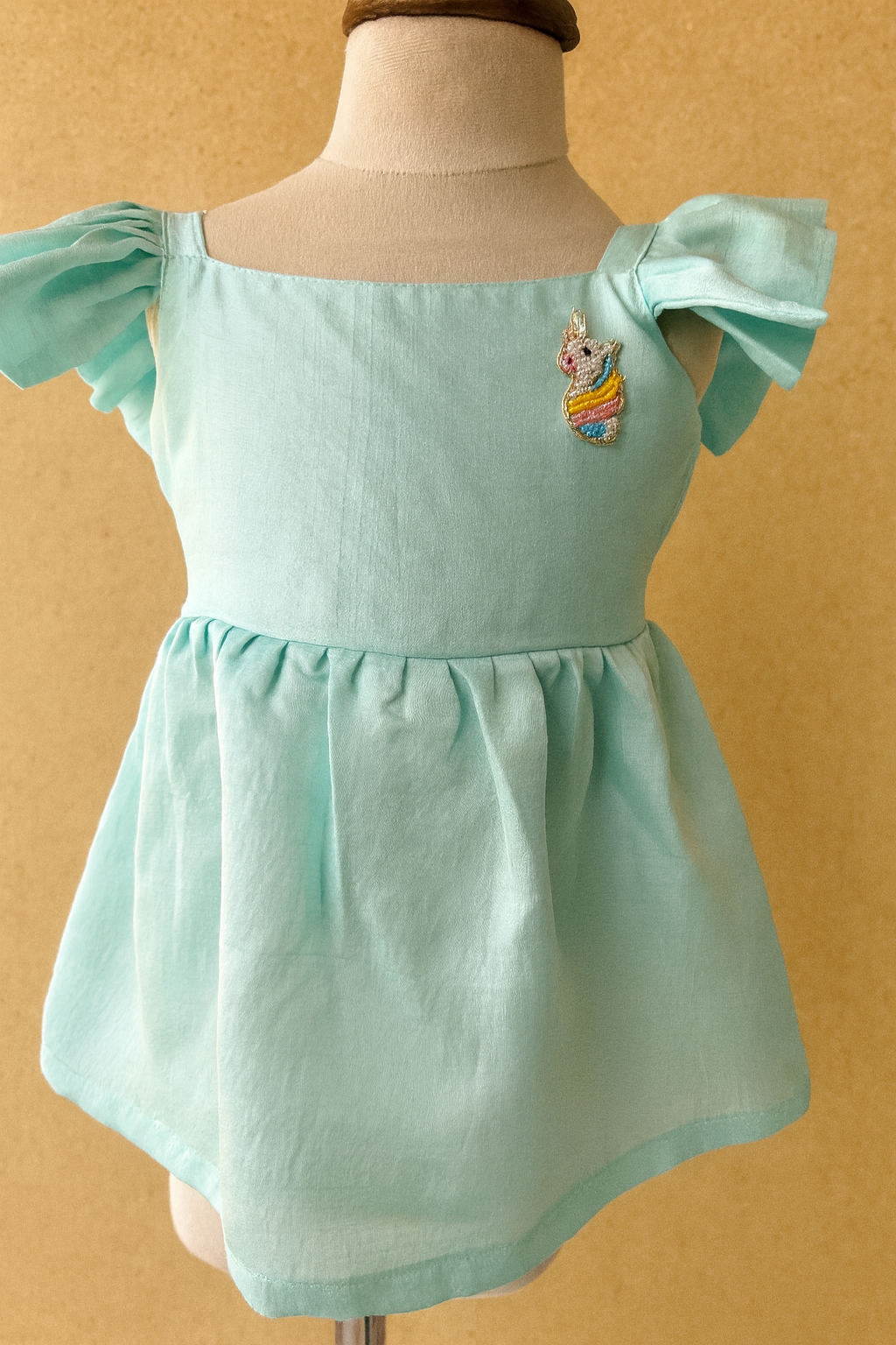 Unicorn HandEmbroidered Dress
