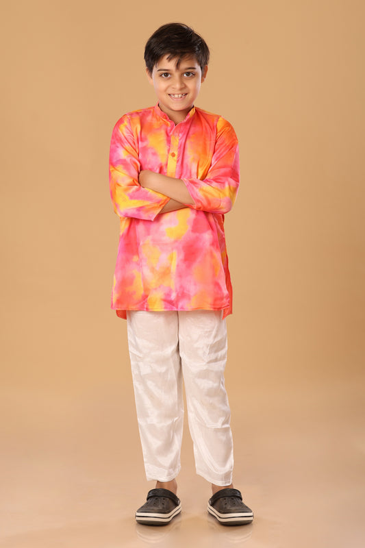 Tie N dye Kurta Set