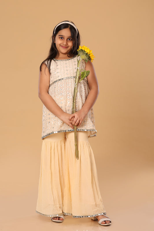 Lucknowni Sharara Set
