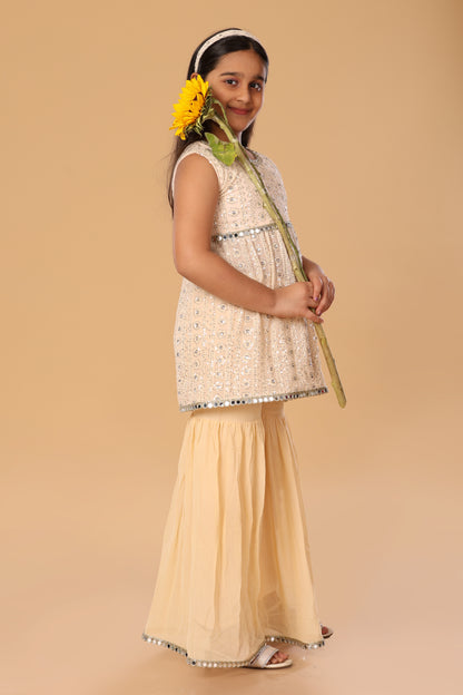 Lucknowni Sharara Set