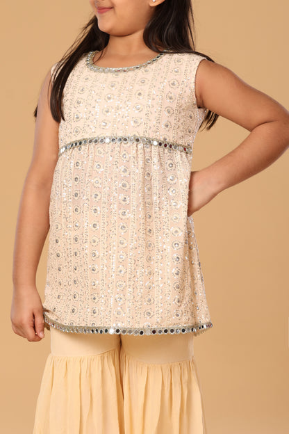 Lucknowni Sharara Set