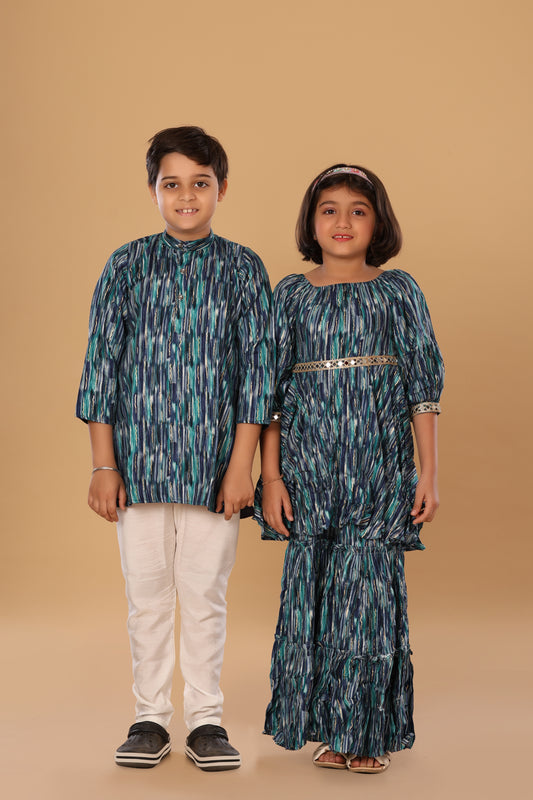 Mixed Foil Twinning Set - Blue