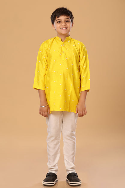 Thread Work Kurta Set