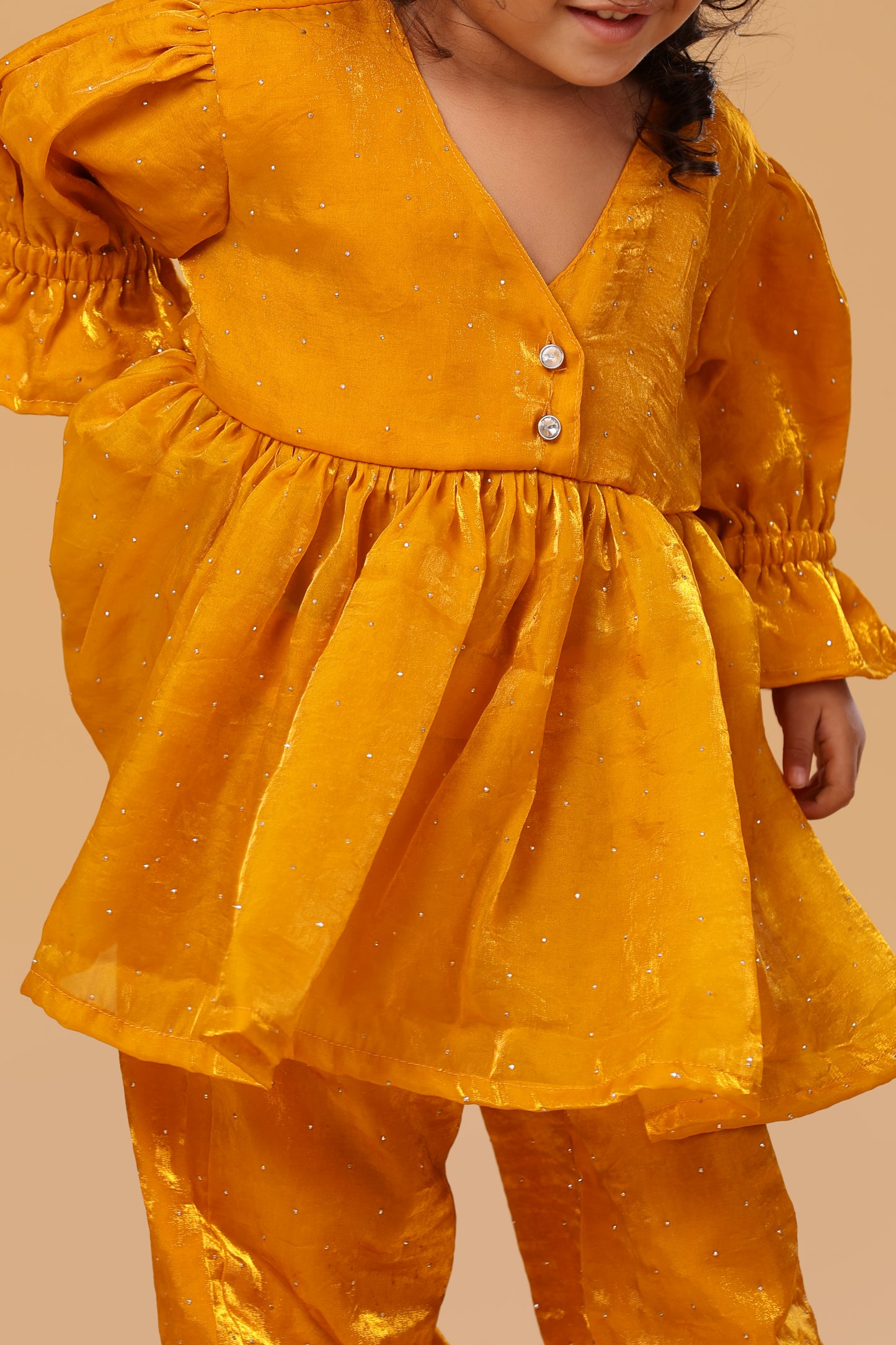 Puff Sleevees Co ord Set