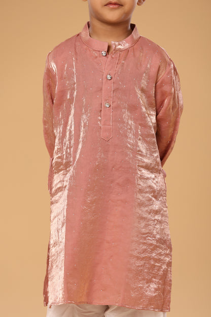 Single Silver Butti Kurta Set