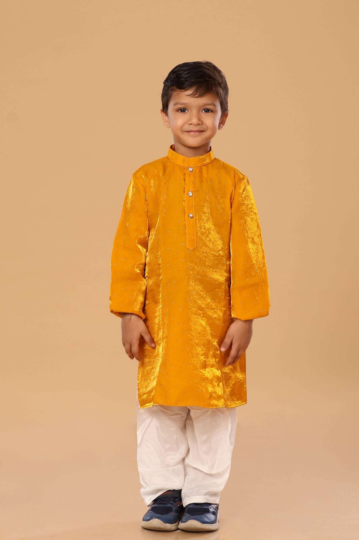 Single Silver Butti Kurta Set